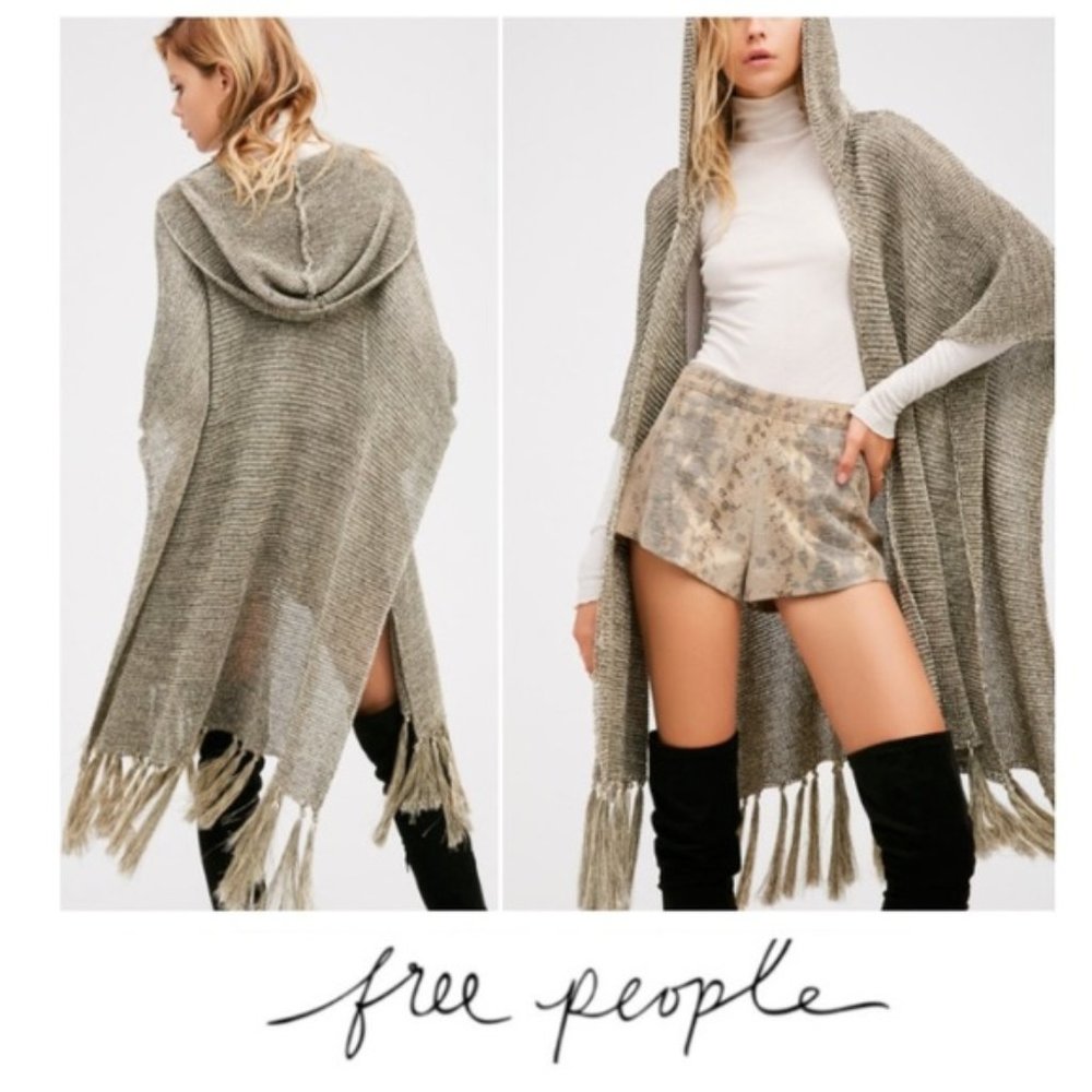 FREE PEOPLE LIGHT MY FIRE SHIMMER KIMONO